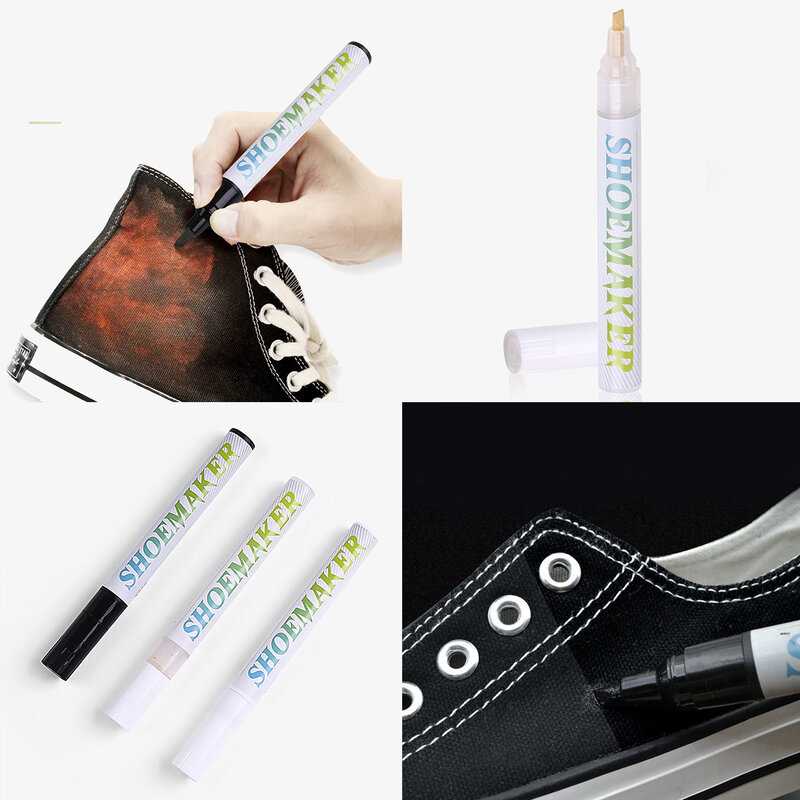Premium Midsole Paint Marker para Sneakers, Renew Repair Pen, Calçados Esportivos Whitening Pen, Secagem rápida, Limpador de sapatos portáteis