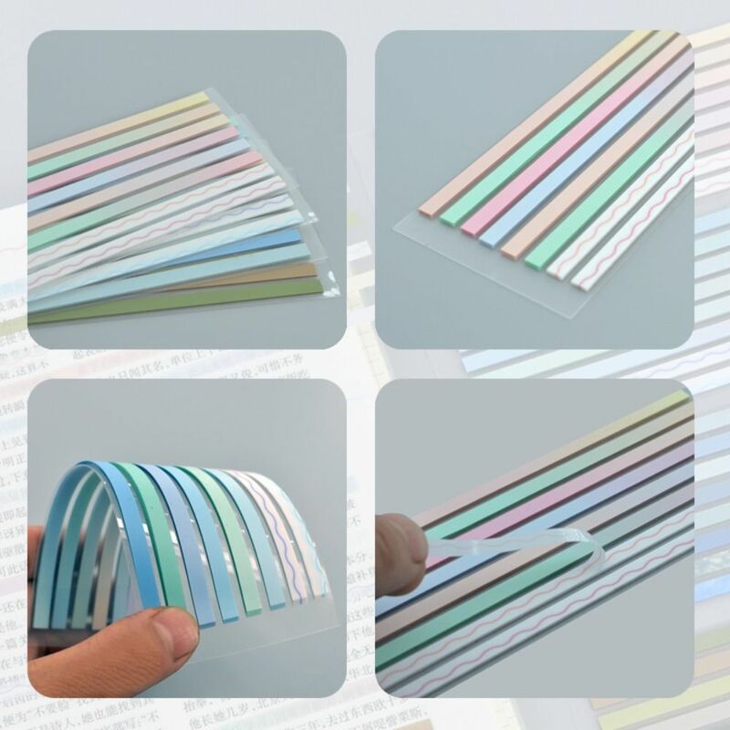 160 Sheets/Bag Memo Pad Aesthetic Stationery Sticky Notes Bookmark Students