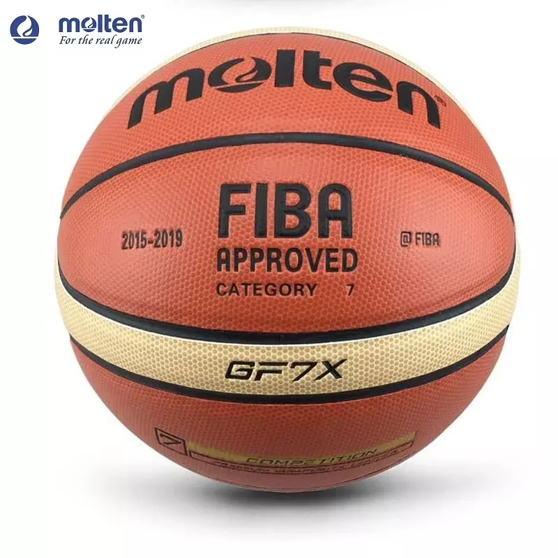 滑り止めの革製バスケットボール,屋内および屋外のトレーニング用の合成皮革バスケットボール,耐摩耗性,オリジナルの公式g7x