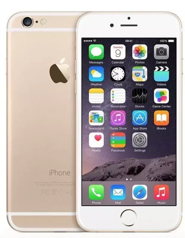 Apple-スマートフォンiPhone6,iOS,A8, 4.7インチ,1GB RAM, 16 GB/64 GB/128GB ROM,デュアルコア,指紋認識,オリジナル,4g,LTE