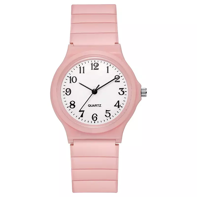 女性のためのシンプルなブランドのクォーツ時計,学生の腕時計,ファッショナブルなレジャーギフト