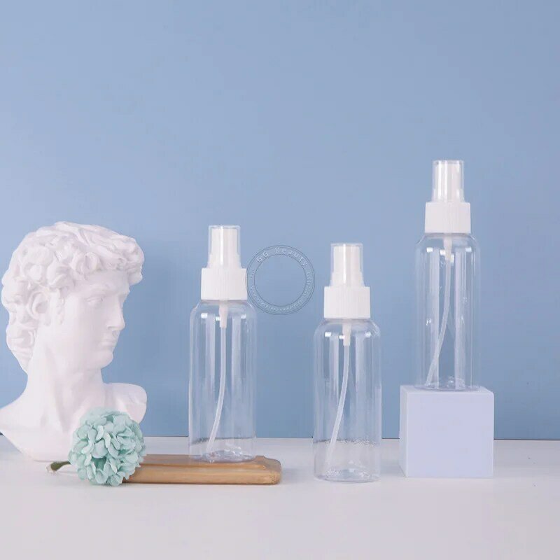 10/30/50/250/300500Ml Clear Plastic Spray Fles Cosmetische Reizen Desinfectie Hervulbare Fles Parfum verstuiver Lege Container