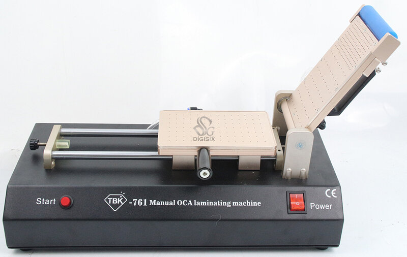 Pompa vakum bawaan Manual, mesin Laminating Film OCA Universal, Polarizer Multi guna untuk TBK-761 Film LCD