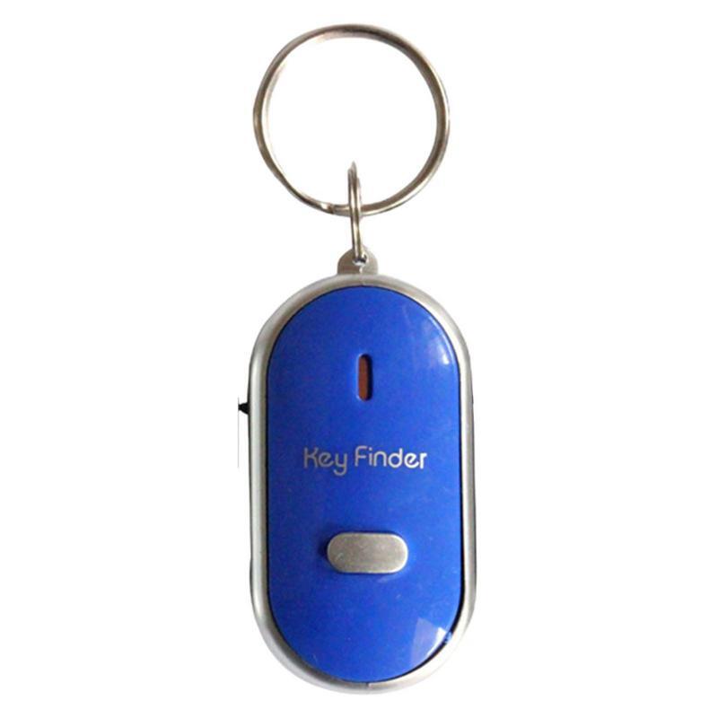 Key Finder Whistle Key Finder lampeggiante Beeping Remote Lost Keyfinder Locator portachiavi dispositivo Anti-smarrimento allarme per l'animale domestico anziano