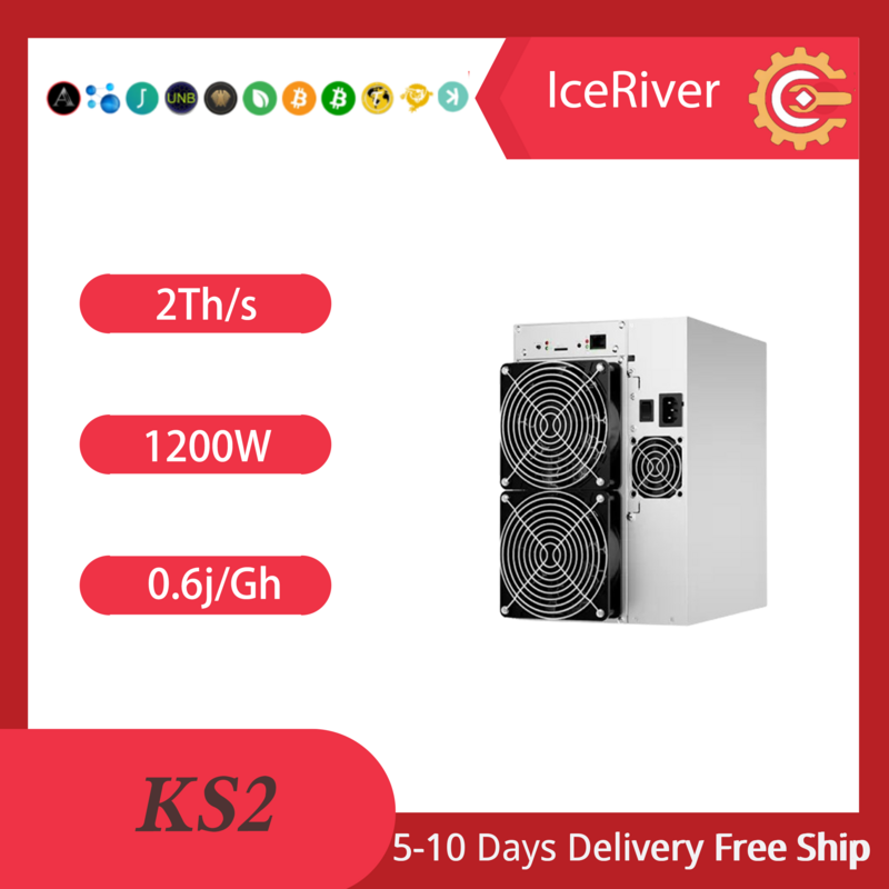 Asic Ks2 iceriver-パワフルなクラスプマイナー,在庫あり,送料無料
