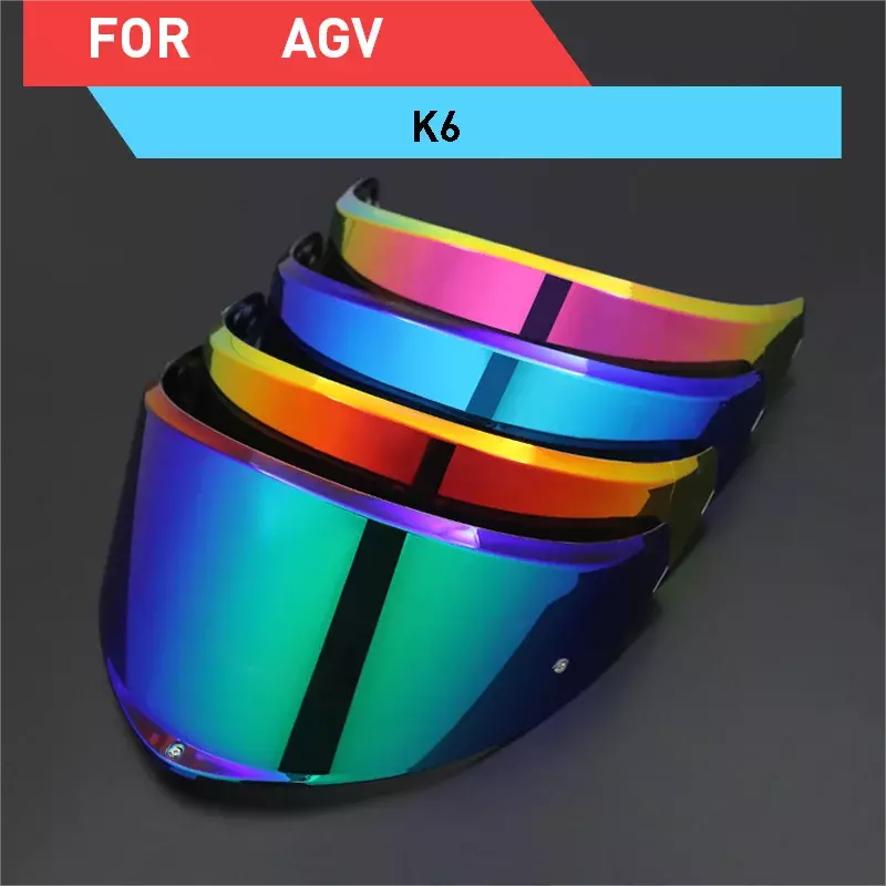 Защитный козырек для мотоциклетного шлема AGV K6 K6S, сменный козырек для лобового стекла, защита от ультрафиолета, аксессуары для шлема