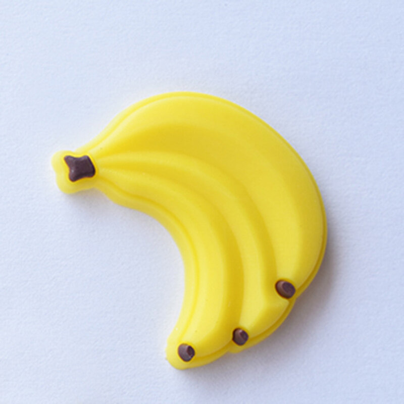Niedliche gelbe Frucht Essen PVC Schuh Charms DIY Schuh Armband Armband Zubehör für Mädchen Jungen Erwachsene Männer Frauen Party Gunst Geschenke