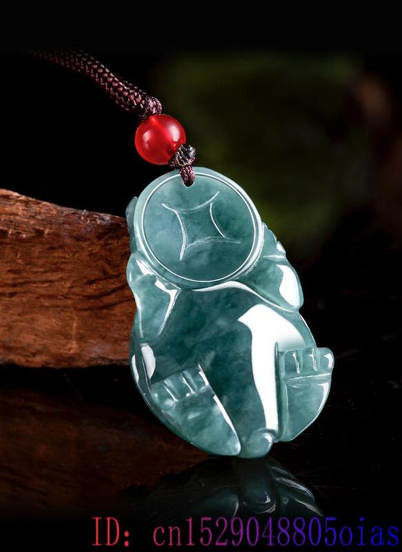 Collana con ciondolo tartaruga drago giada nera Myanmar collana girocollo uomo giadeite birmano naturale amuleto moda pietra preziosa di lusso