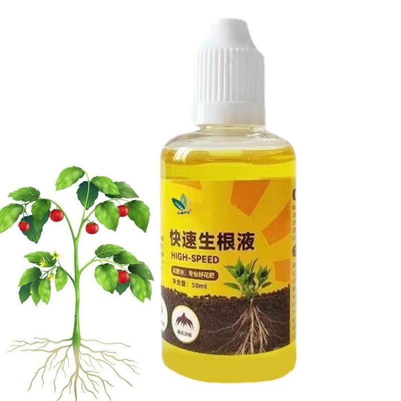 Potenciador de raíces de plantas, fertilizante líquido de enraizado para un crecimiento rápido y fuerte de raíces, fórmula rica en nutrientes, estimulador de enraizado