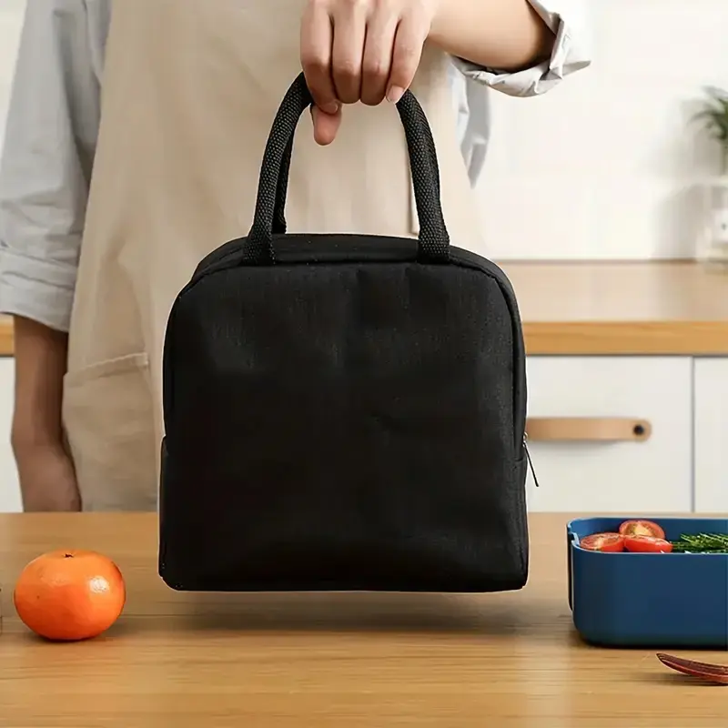 Портативный Ланч-бокс на заказ с вашим дизайном, Женская Термосумка с принтом логотипа на заказ, изолированная пищевая сумка для ланча для детей и школьников