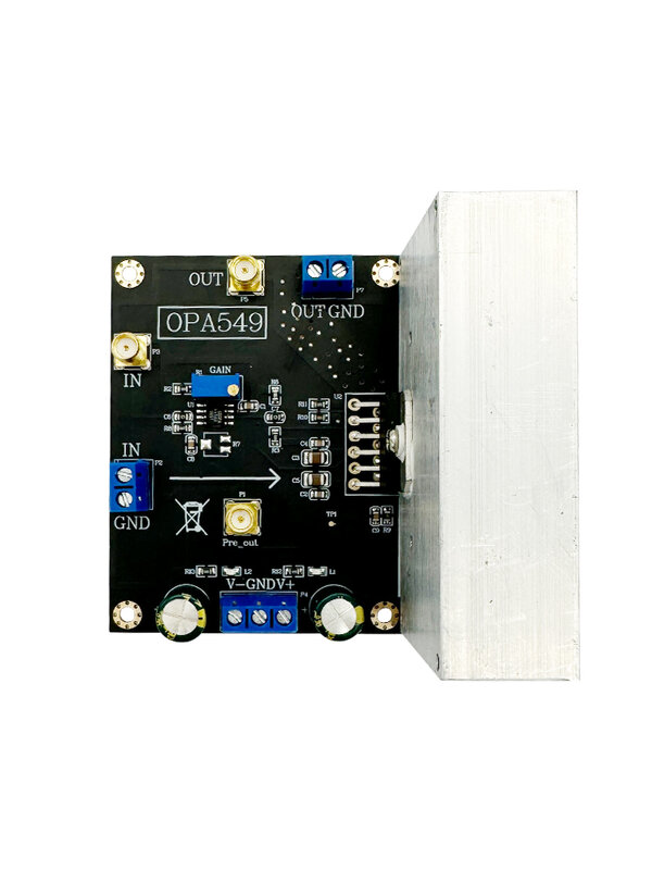 OPA549 Module Audio Power Amplifier 8A Current Driver Drives High-voltage High Current Amplifier