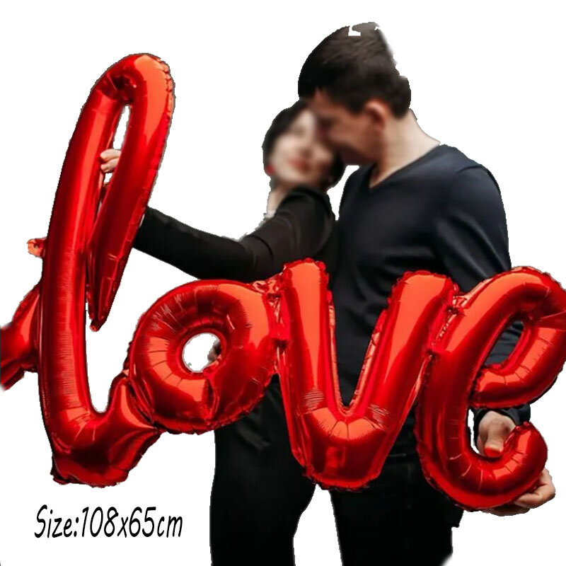1Pcs Bride Groom Pernikahan Dekorasi Foil Balon Pernikahan Anak Gadis Cinta Helium Bola Hari Valentine Perlengkapan Pesta Acara mainan