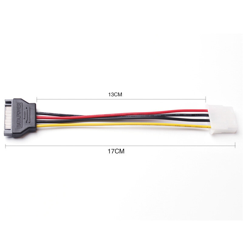 1 ~ 10 Stück 15-poliger Sata-Stecker auf Molex-Ide 4-polige Adapter-Verlängerung kabel für das Netz kabel des optischen Computer antriebs