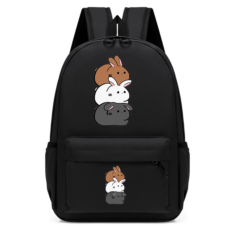 Dziewczęce plecaki szkolne króliczek królik kreskówkowy tornister dzieci nylonowa torebka dziecięca tornister studencki plecak przedszkole Mochila