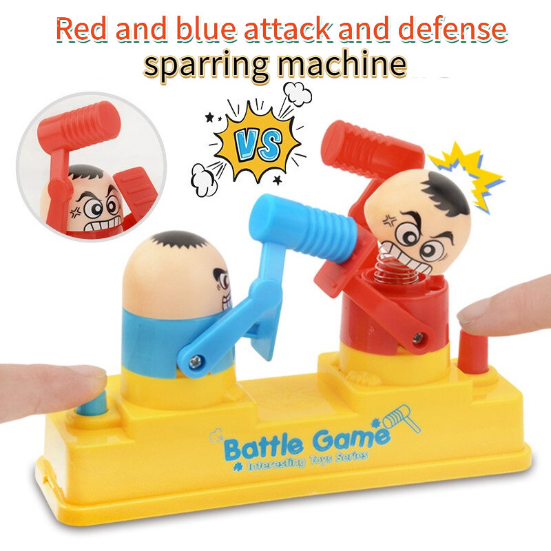 Mini Baby Speelgoed Kids Pop Dubbele Battle Game Ouder-kind Interactieve Hamer Verbergen Game Baby Vroege Onderwijs Willekeurige Grappig speelgoed