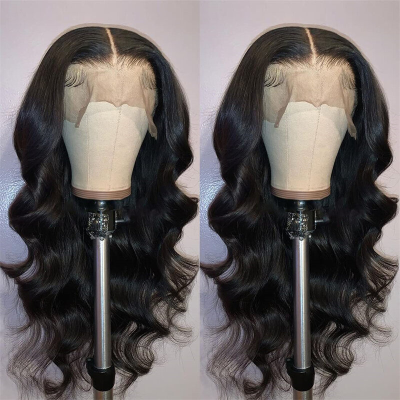 13x4 13x6 Body Wave Lace Front Wig 30 32 34 36 38 Inch 4x4 Lace Closure Wig HD Transparent Human Hair Lace Frontal Wig Sale