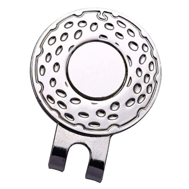 磁気ゴルフ帽子クリップゴルフボールマーカーホルダー簡単に固執するとオフ55KD