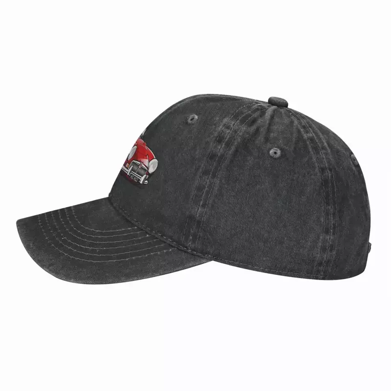 Mg mgc-男性と女性のための赤いカウボーイ帽子、ロードスター、面白い帽子、スポーツキャップ、パーティー帽子