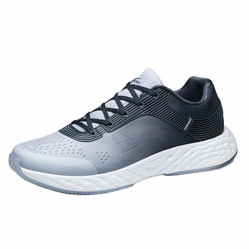 ONEMIX Sepatu Kets Olahraga Kasual Pria, Sepatu Sneakers Tenis, Sepatu Sneaker Kasual Luar Ruangan Bersirkulasi Udara Empuk untuk Pria
