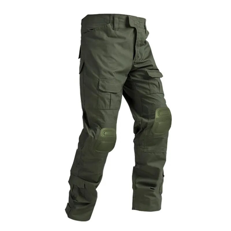 Airsoft Paintball Trabalho Vestuário, uniforme de tiro militar, tático Combate Camuflagem Camisas, carga Joelheiras Calças, ternos do exército