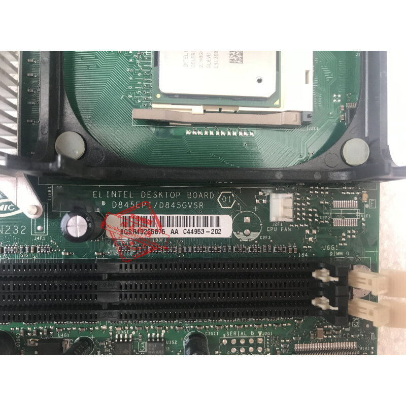 인텔 D845EPI D845GVSR LGA 478 용 산업용 제어 보드 마더 보드, 완벽하게 테스트 된 좋은 품질