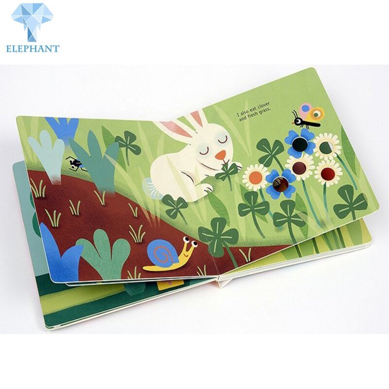 Custom China Factory Oem custom High Quality Cardboard Books Children Board Book Printing Services
