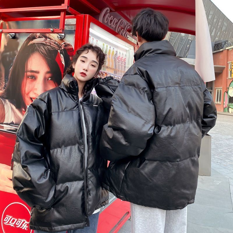 New Men's Winter Padded Parka Thicken Warm Fashion Streetwear Loose Coat Woman Couple Style Harajuku Casual Oversize Jacket 5XL