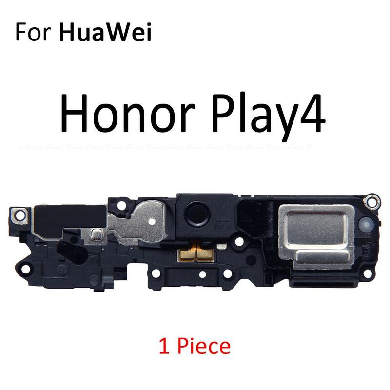 Alto-falante traseiro interno com cabo flexível para huawei honor play 4, 4t, 5t, 6t pro