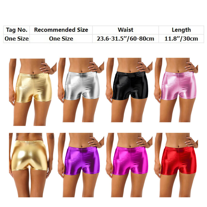 Женские полупрозрачные шорты, горячие брюки, глянцевые сетчатые прозрачные штаны для тренировок и фитнеса, короткие брюки, трусики, шорты для вечевечерние, клубная одежда
