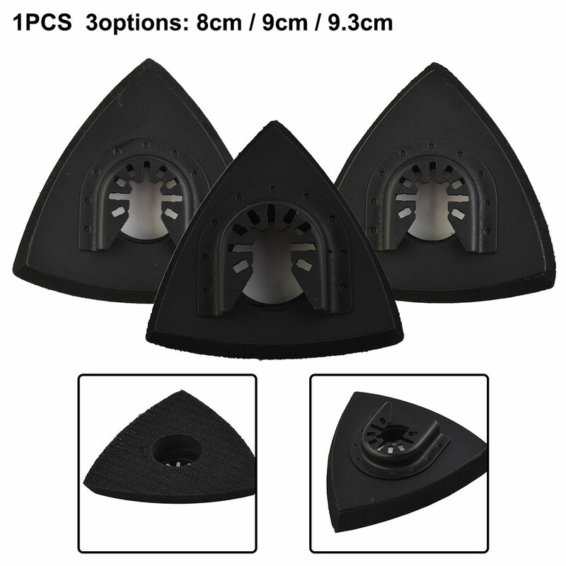 Triangular Sanding Pads 80/90/93mm Multi-Tool Blades Oscillating Tool Accessories For Power Tool Fore Machine Tools