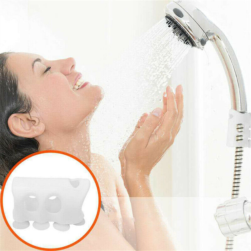 Przyssawka prysznicowa zdejmowany silikonowy uchwyt do mycia silne ssanie w łazience ruchoma dysza do domu trwała
