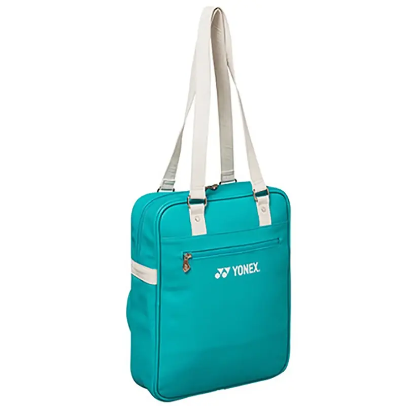 Yonex-Bolsa de raqueta de bádminton auténtica para mujer, bolsa deportiva impermeable con capacidad para 2 raquetas