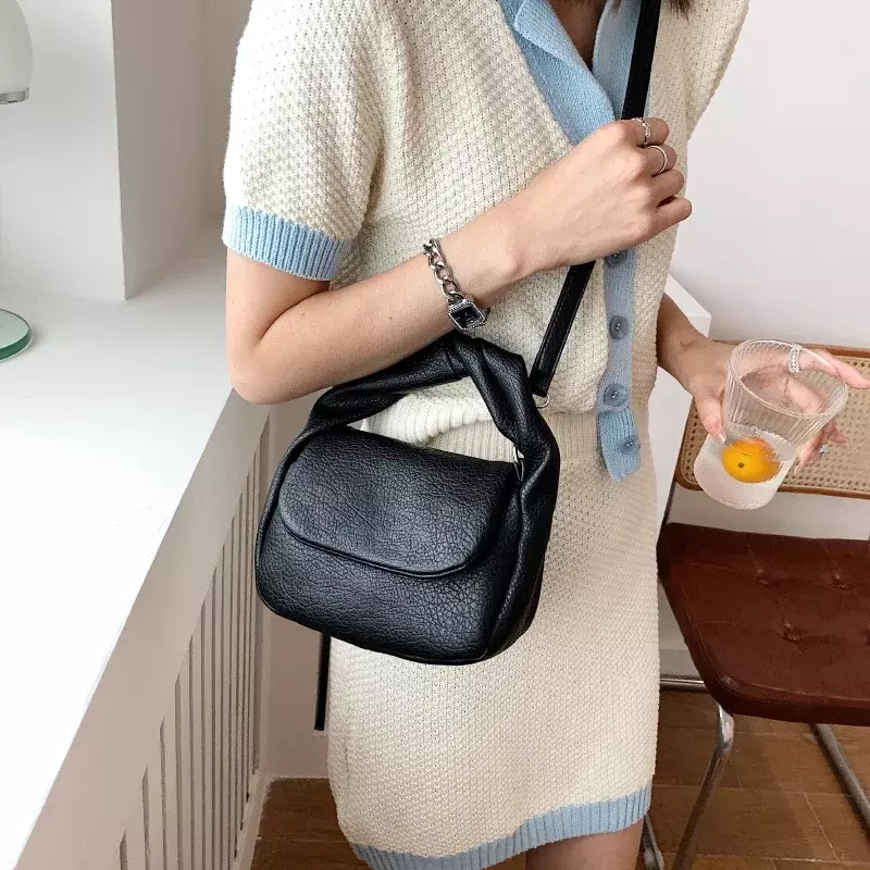 Mini Bag Women's Crossbody Bag Trendy Simple and Versatile Handbag High-end and Exquisite Mobile Phone Bag