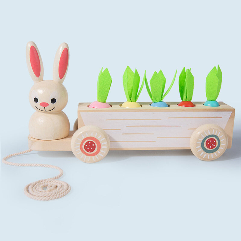 Montessori brinquedos para 1 ano de idade colheita de cenoura infantil criança desenvolvimento presente forma fácil aperto montessori brinquedo para 2