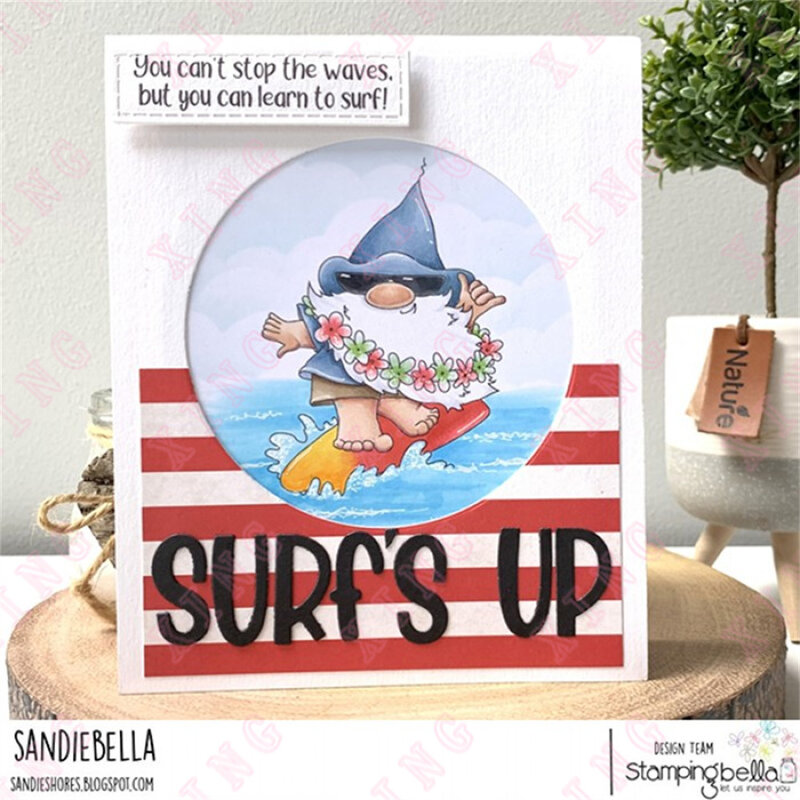 Girl Balloons Dragonflies Sentiment Cowboy Gnome with a Seashell Surfboard Hula Building a Castle Seesaw Boy Teacher Dies Stamps