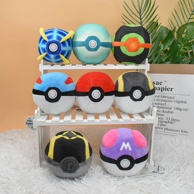Pokemon Pokeball Plush Master Poke Ball, Grande Besta Dustproof Ultra Brinquedos para Crianças, Ultra Presente de Natal para Crianças