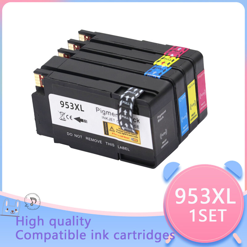 Substituição dos cartuchos de tinta para impressora HP, 953XL, 953 XL, compatível com Officejet Pro 7720, 7730, 7740, 8710, 8715, 8718, 8720