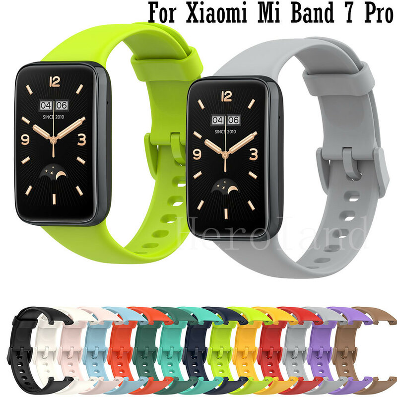 Bracelet de montre intelligent pour Xiaomi Mi Band 7 Pro, bande de sangle pour ata Band 7Pro, impression de bracelet, accessoires de ceinture en TPU