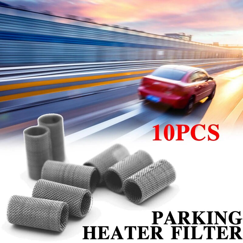 10Pcs 310s Stainless Steel Strainer Screen For Webasto Eberspacher Air Parking Heater Car Glow Plug Burner Filter Mesh