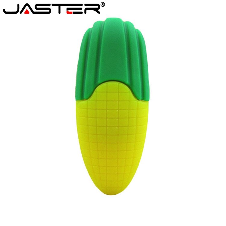 JASTER USB flash drive cartoon corn usb 2.0 maize pen drive memory stick 4GB 8GB16GB 32GB 64GB cool gift et U disk