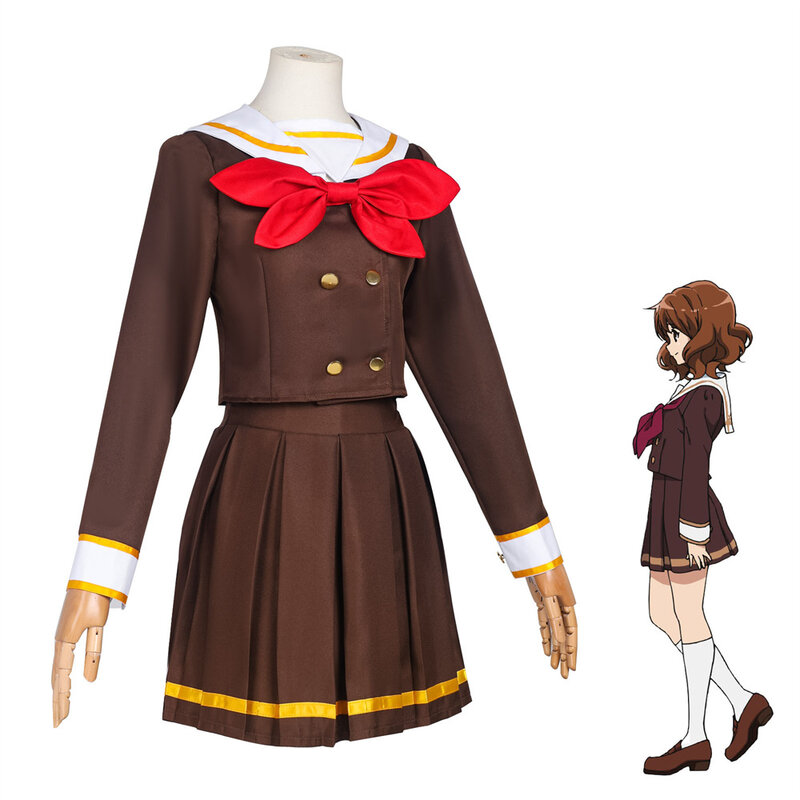 Anime Hibike!!!! Eufónio oumae kokiko cosplay traje, uniforme conjuntos