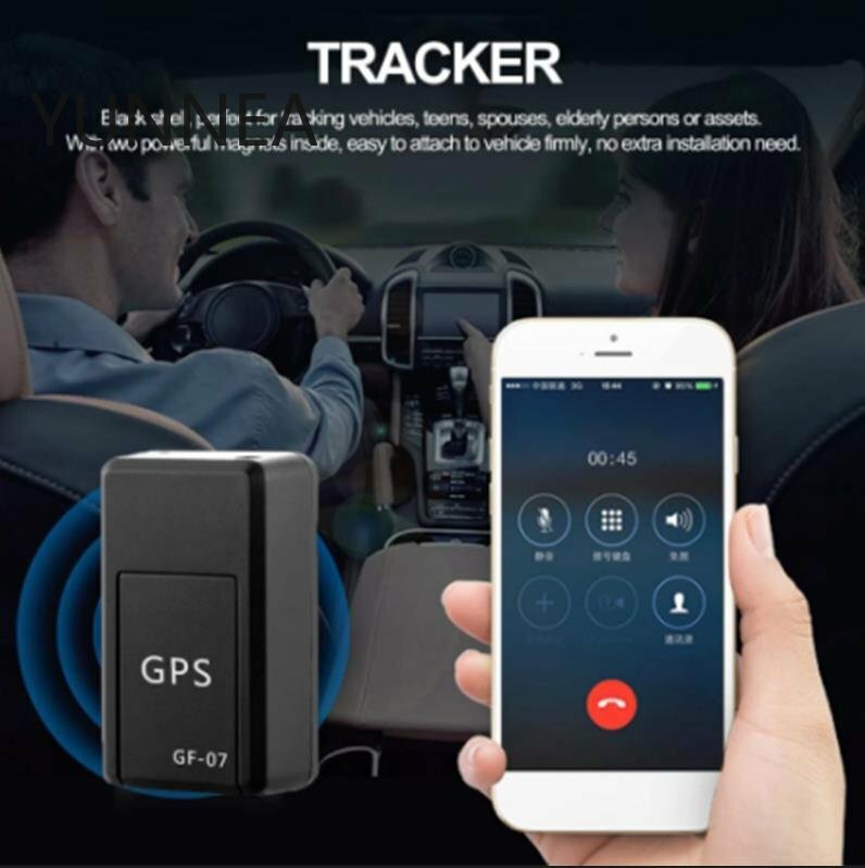 GF07 Magnetic GF07 GPS Tracker Device GSM Mini localizzatore di localizzazione in tempo reale GPS Car Motorcycle Remote Control Tracking Monitor
