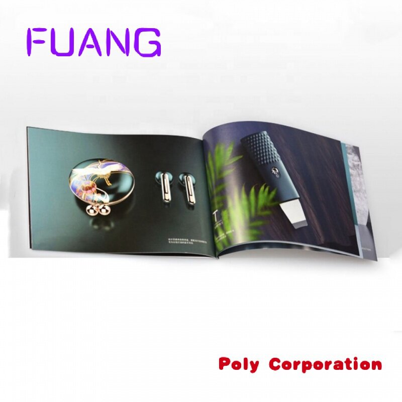 Catálogo de impresión personalizado barato, cartel comercial, folleto, Impresión de menú, A3, A4, A5