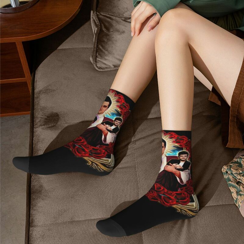 Happy Funny Men's Socks Harajuku Retro Josh Hutcherson Sock Graphic Women's Socks Spring Summer Autumn Winter