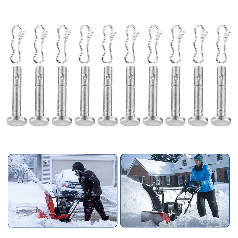 Alfileres de cizalla de Metal duraderos, juego de soplador de nieve, 20 piezas, rendimiento fiable, instalación sin problemas