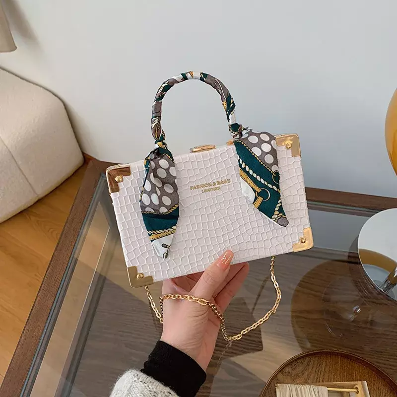 Klein für Frauen 2024 neue koreanische Stil vielseitige Messenger Mode Handtasche lässig Schulter Box Tasche