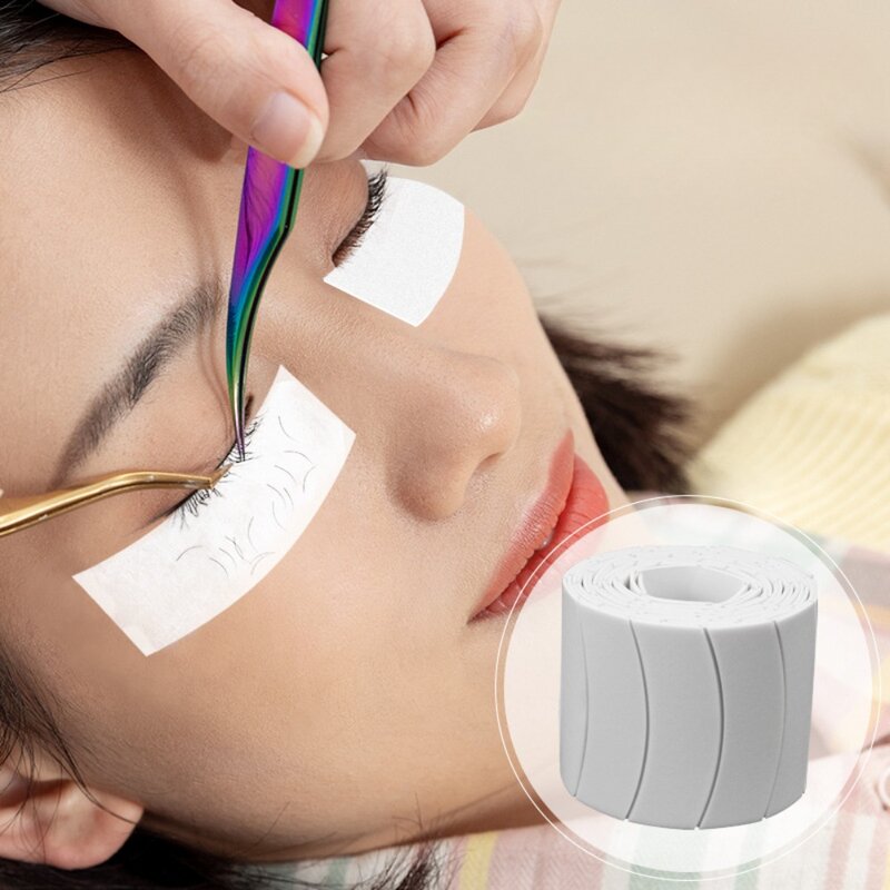 110 Stuks/Roller Wegwerp Katoenen Wimper Patch Sticker Voor Het Verwijderen Van Wimpers Eye Pads Patch Wimper Extensie Make-Up Tools Vrouwen