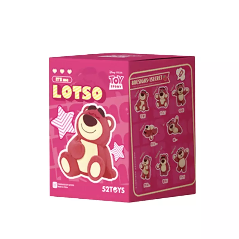 MINISO Toy Story Lots-o'-Huggin' Bear Series (IT'S ME) Blind Box Cute Flocking Desktop Decoration Model Children's Toy Gift