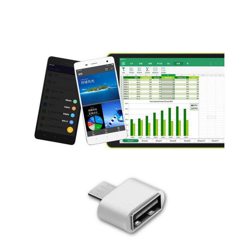 RYRA-convertidor tipo C macho a USB 2,0 hembra para tableta, PC, Android, USB 2,0, Mini adaptador de Cable OTG