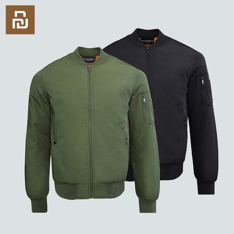 Youpin-chaqueta militar de algodón para hombre, ropa de invierno, Bomber, informal, estilo universitario, clásica, MA-1